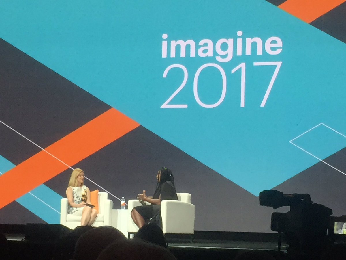 Falkowski: “If I were a male athlete I would be dominating too.” ~ @serenawilliams #Magentoimagine https://t.co/xTHnZLDhQj