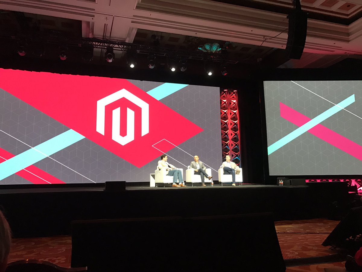 slkra: Touching moment - seeing @royrubin05 on the #Magentoimagine stage after a few years pause https://t.co/NDSRChM3CX