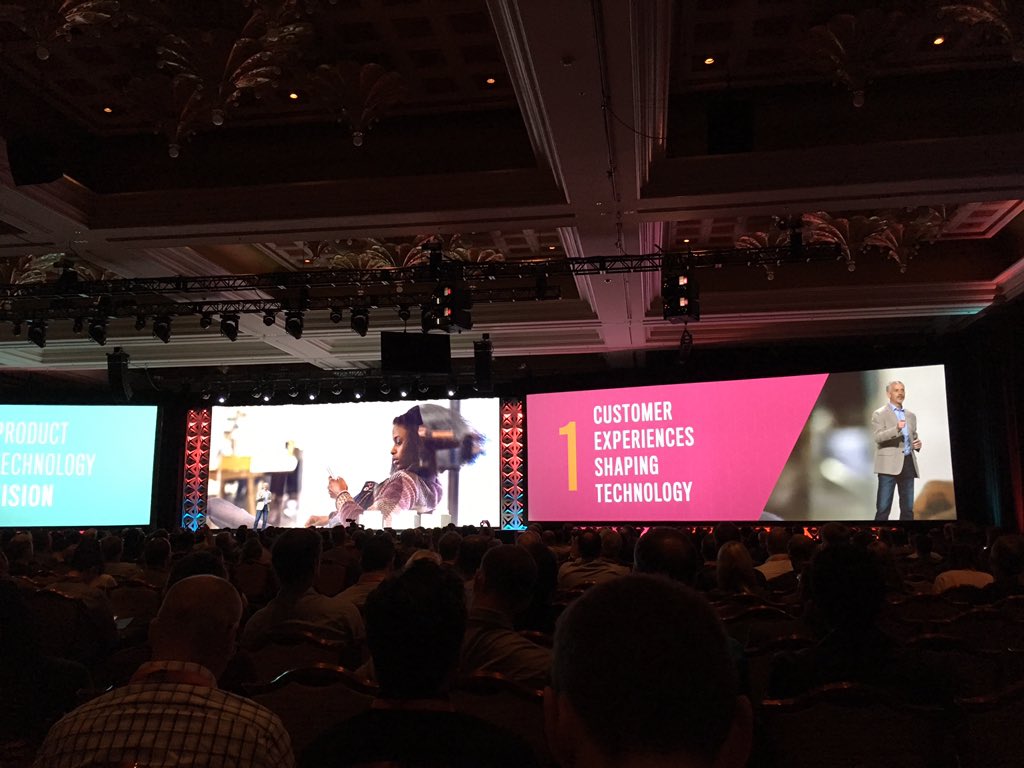 blackbooker: No. 1 in product vision is the customer experience! #MagentoImagine https://t.co/WSmxUWtH6V