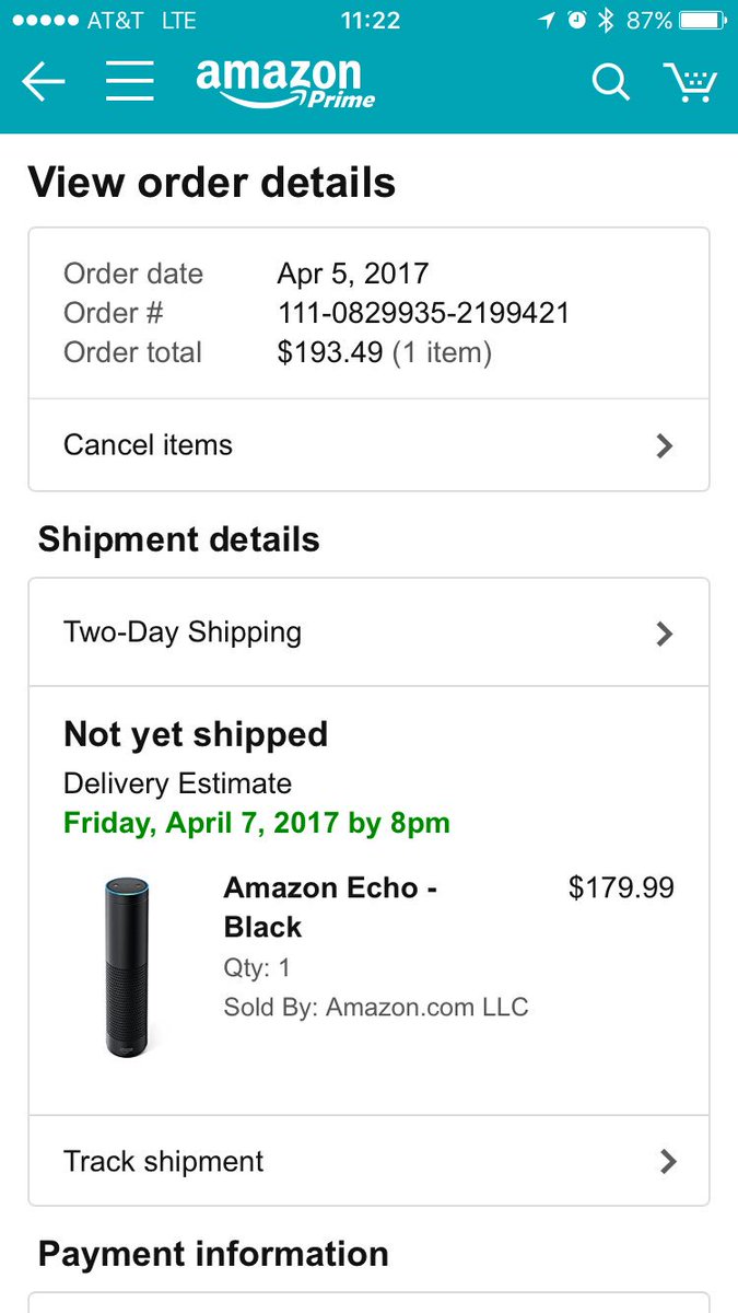 kab8609: Due to @bobbyshaw talk at #Magentoimagine, I bought a Amazon Echo... https://t.co/sQAHSTKDTw