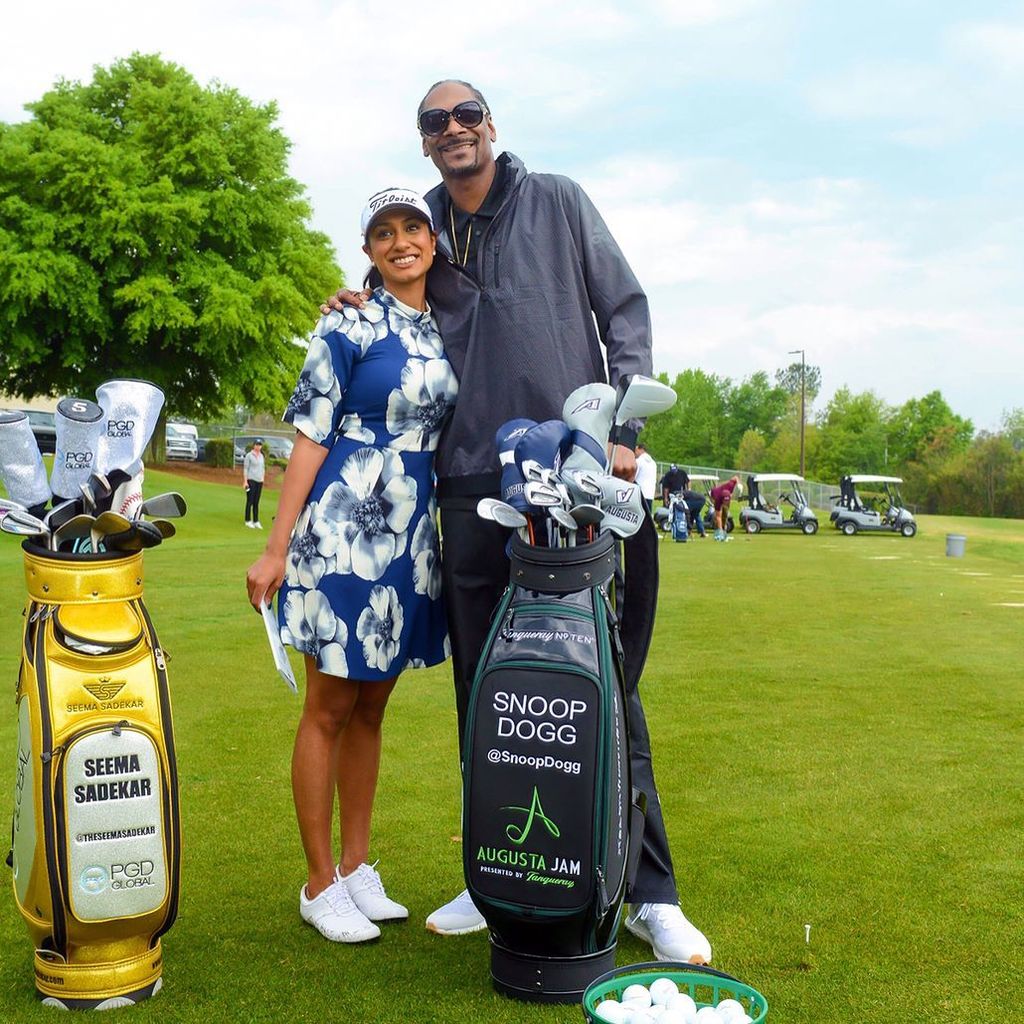 Thanks to @theaugustajam @tanquerayusa ????????????⛳️ #SnoopinAugusta #tanqlaidback https://t.co/rUrfNtKUfi https://t.co/l2fOm5BcGv