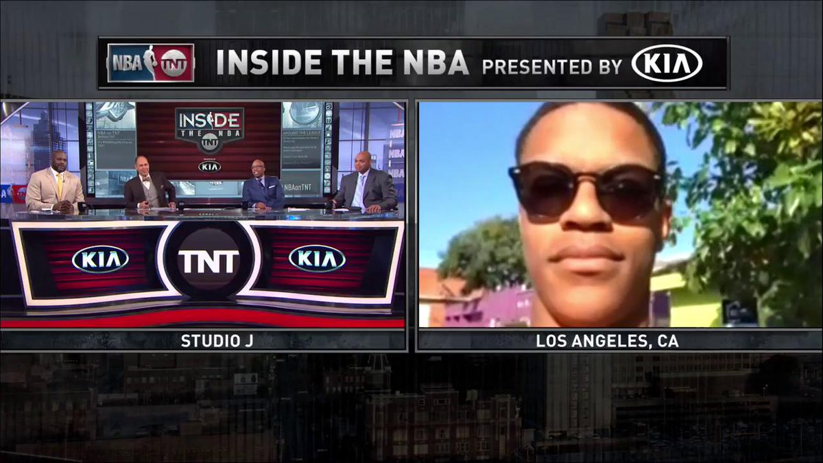 RT @NBAonTNT: .@SHAQ's son @cynreef joins #InsidetheNBA after announcing his college commitment. https://t.co/UiDX4k1PGq