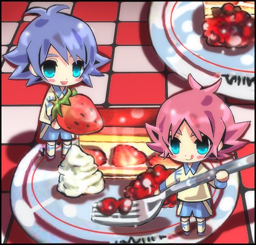 おやつもいっしょ(*^▽^*) #吹雪兄弟 #イナズマイレブンアレスの天秤 #イナズマイレブン #アツシロ #イナイレ おやつもいっしょ(*^▽^*) #吹雪兄弟 #イナズマイレブンアレスの天秤 #イナズマイレブン #アツシロ #イナイレ