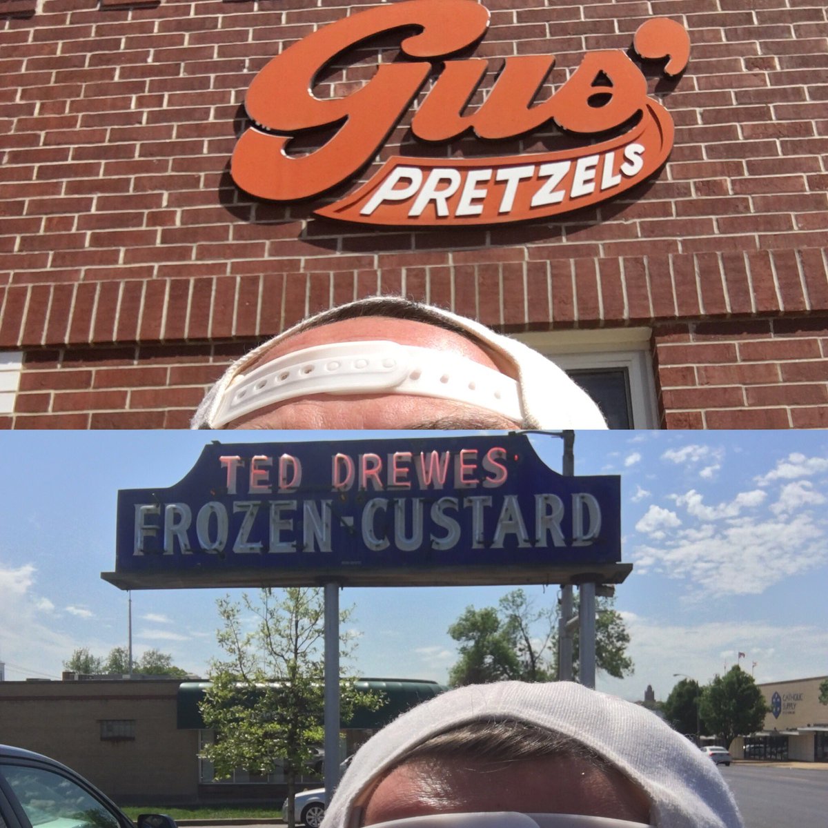 I took some of your #STLouis suggestions and hit some local faves for pretzels and custard. https://t.co/A3l78Pa7Ny