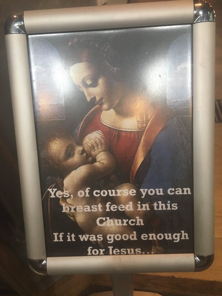I love this! In a local church xT #BreastfeedinginPublic https://t.co/OaH3lREkLP