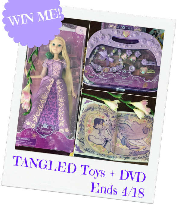 Tangled Toy Set and DVD GA-1-US-Ends 4/18 #HeartThis Tangled Toy Set and DVD GA-1-US-Ends 4/18 #HeartThis
