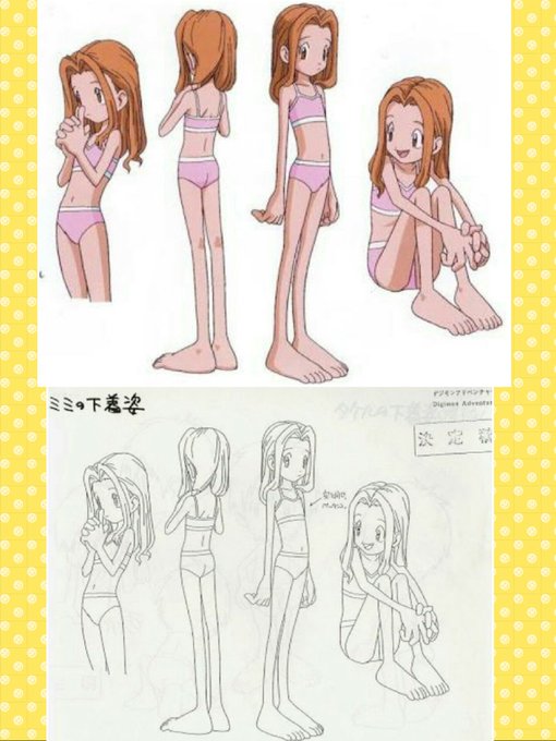 ミミの下着姿、本編では一度も見た事ないけど…何故か設定画が(..)アプモンでもエリちゃんの下着姿(グラビア)見たいよ(* ミミの下着姿、本編では一度も見た事ないけど…何故か設定画が(..)アプモンでもエリちゃんの下着姿(グラビア)見たいよ(*