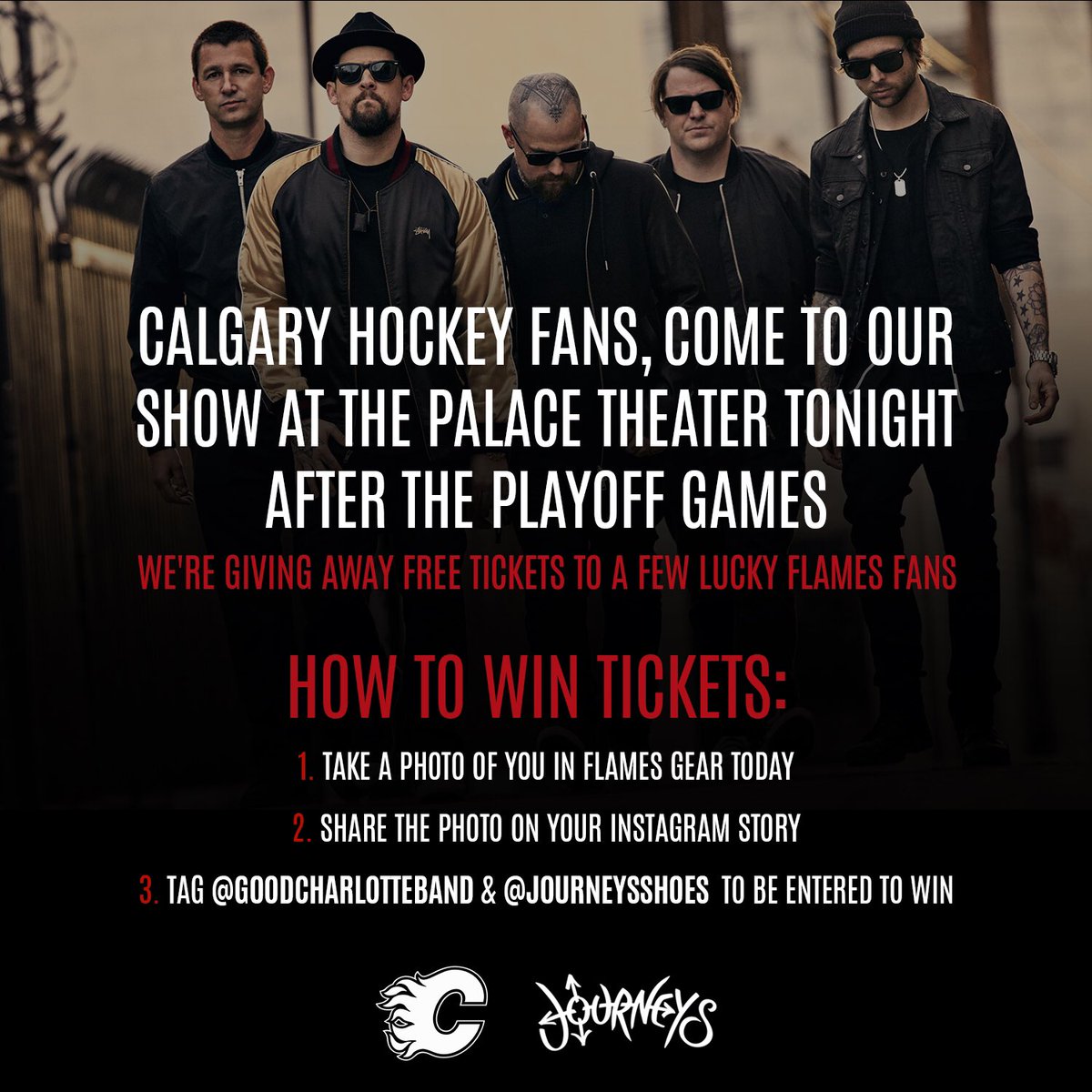RT @GoodCharlotte: Come see GC for free
in CALGARY!! https://t.co/7hado6CZzf
