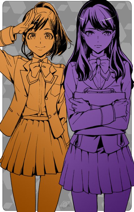 舞台絵その2。ネタバレなし~かな?ポニテ可愛かったノロちゃんに美しかったウツミさん!ジャケット素敵でしたミカサさん!少女 舞台絵その2。ネタバレなし~かな?ポニテ可愛かったノロちゃんに美しかったウツミさん!ジャケット素敵でしたミカサさん!少女