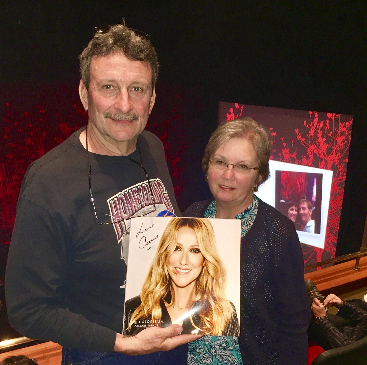 The Cowan's are our winners tonight! Congratulations! - TC #celinedionvegas https://t.co/RXPsUasghY