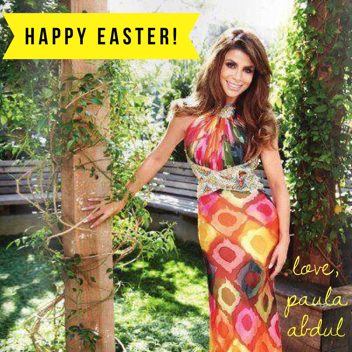 Happy Easter! Have a love-filled #eastersunday! Love, Paula xoxoP https://t.co/UIpwl4KqCV