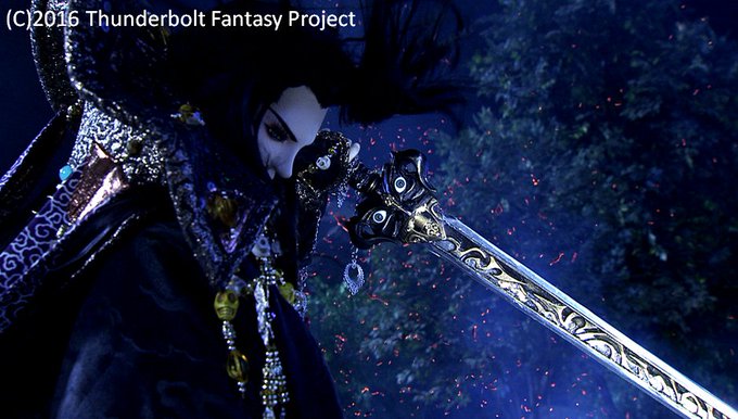 【 #武器紹介 】蔑天骸の武器「瀆世(とくせい)」。「瀆世」には“冒瀆”、“世の中を軽く見ている”という意味があります。 【 #武器紹介 】蔑天骸の武器「瀆世(とくせい)」。「瀆世」には“冒瀆”、“世の中を軽く見ている”という意味があります。