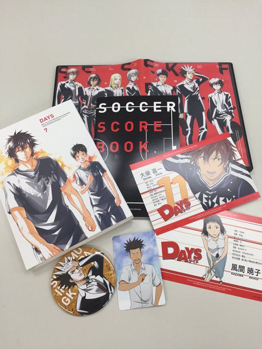 TVアニメ「DAYS」Blu-ray&DVD第7巻本日発売です!今回のブックレットは、水樹寿人役浪川大輔さんと、 TVアニメ「DAYS」Blu-ray&DVD第7巻本日発売です!今回のブックレットは、水樹寿人役浪川大輔さんと、