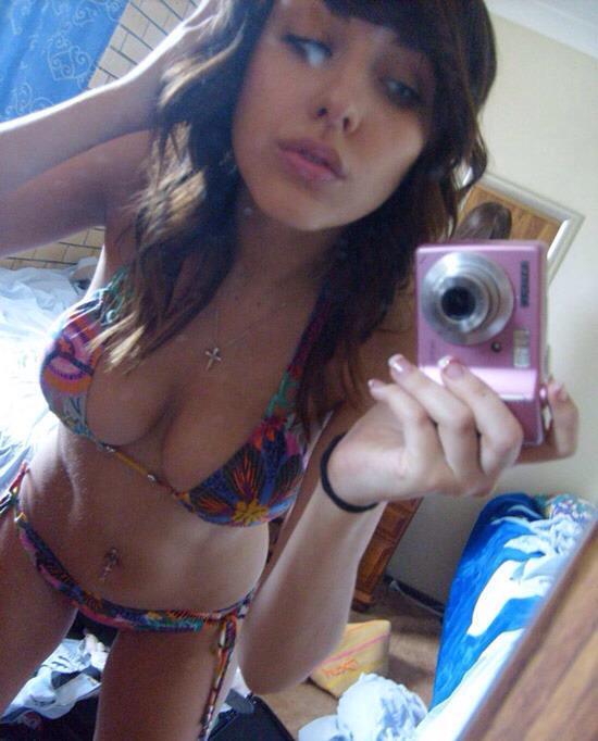 Homemade anal selfie
