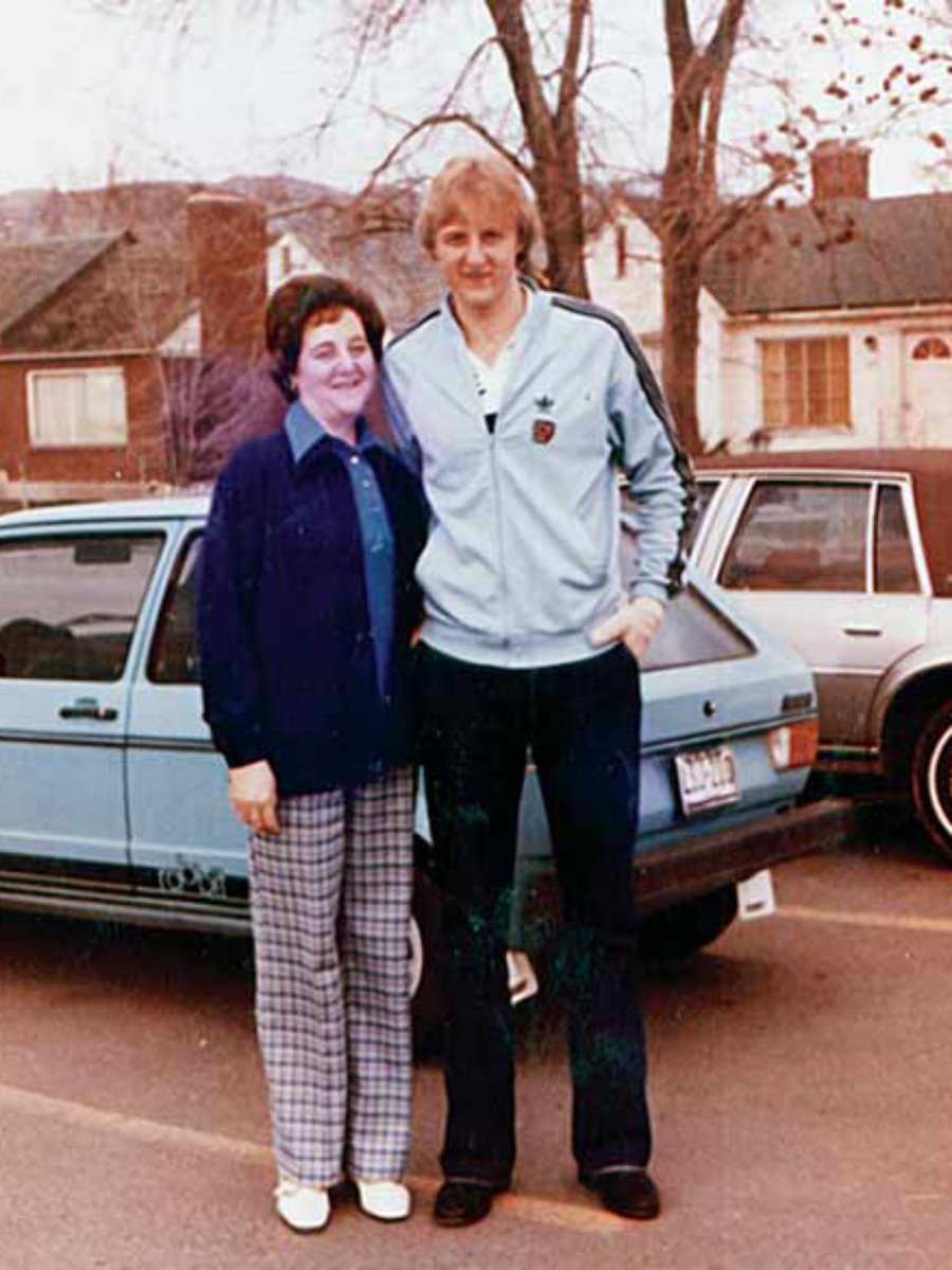 Larry bird watched his mother die of als. "it's horrific, and nobody