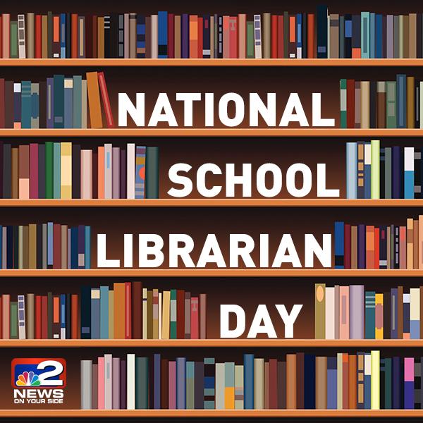 National School Librarian Day Today is National School Librarian Day