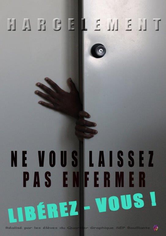 "Mobilisons-nous contre le harcèlement" : Prix lycée catégorie affiche #NonAuHarcelement http://t.co/AuBRkEFfet
