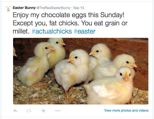 The easter bunny's most offensive tweets - scoopnest.com