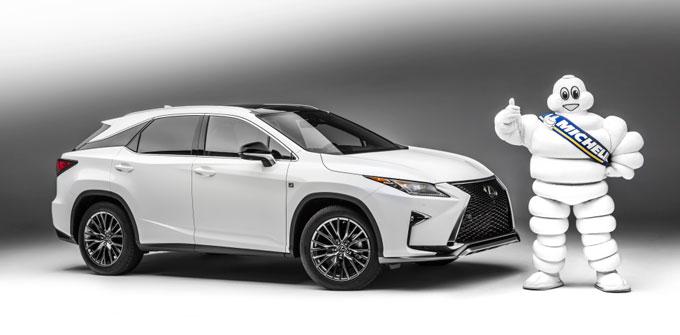 ❗ Шины Premier LTX от Michelin на новых кроссоверах Lexus RX 2016 года!
➡ Подробности: http://t.co/UwyH4WGhOt http://t.co/CNx1HsFB9O Michelin from twitter @kolesa_darom
