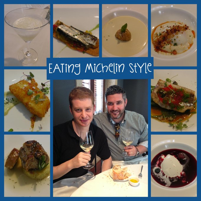 EATing Michelin style EATour. Apart from enjoying traditional meals we mix in Michelin star @YAYODAPORTA in Cambados. http://t.co/OD1CQ0MXky Michelin from twitter @eatour