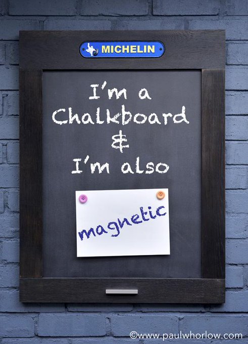 @AngelaHartnett Unveiling my new #upcycled piece the #Michelin menu board! http://t.co/3mIS006TcK http://t.co/vVUY6V7PaE Michelin from twitter @paulwhorlow