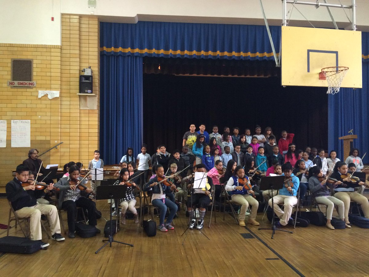  We're at Grant Elementary School in Trenton, NJ, a 2014 String Gran...