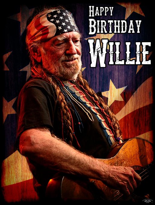 Willie Nelson's Birthday Celebration HappyBday.to