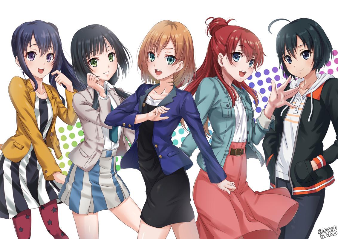 SHIROBAKO集合絵完成ーー #SHIROBAKO SHIROBAKO集合絵完成ーー #SHIROBAKO