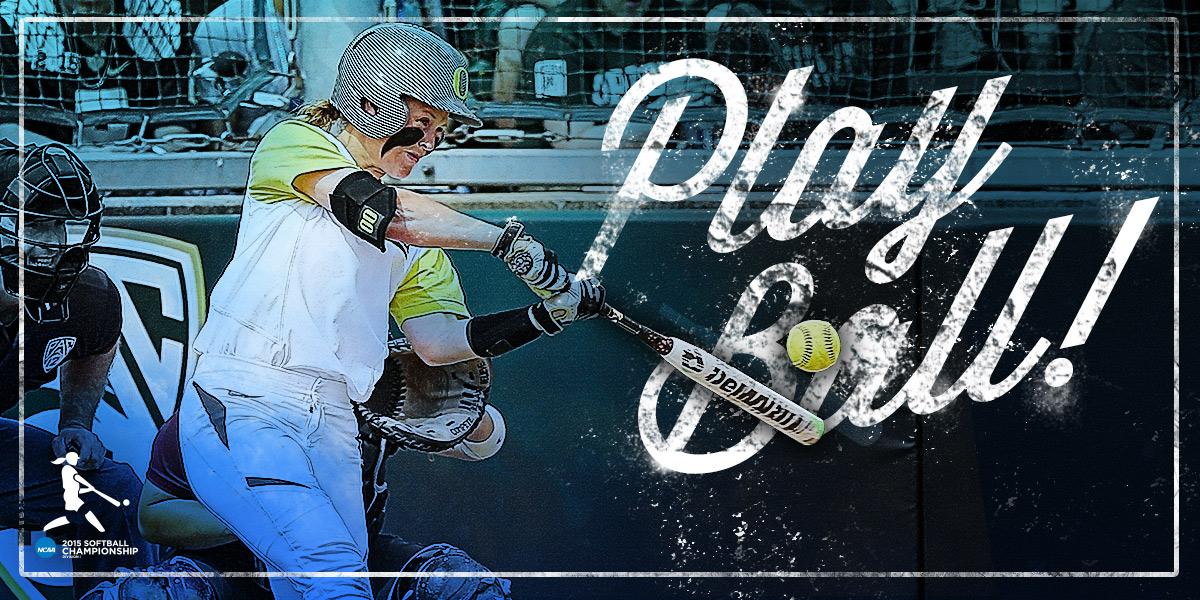 The 2015 #d1softball championship is officially underway! Good luck to all teams competing on the #RoadtoWCWS! http://t.co/YufTunoPXa