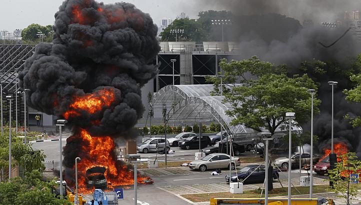 Explosions gunfire heard sports hub part emergency response.