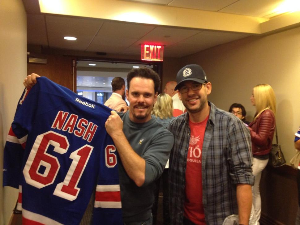 RT @NYDNSports: Rick Nash has 'Entourage' of supporters at Game 5 vs. Lightning http://t.co/QZLqz0BGR7 http://t.co/kEiizrwqES
