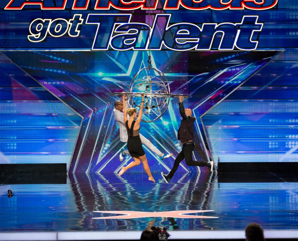 Who us? Oh, just hanging around on @nbcagt!  #AGT TONIGHT at 8pm EST! http://t.co/LCP4O7EZGP