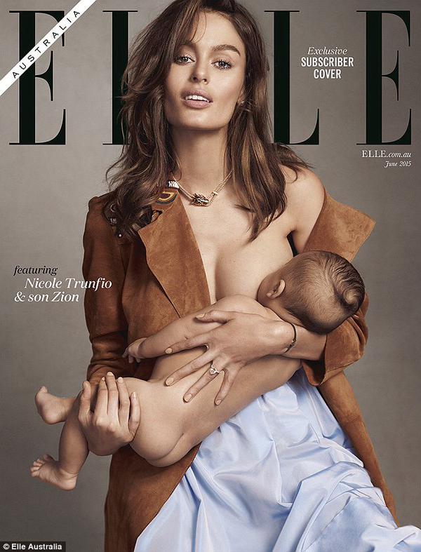 There's nothing more beautiful than a mother and her baby. So proud of you, @nictrunfio! http://t.co/duCztROlTH
