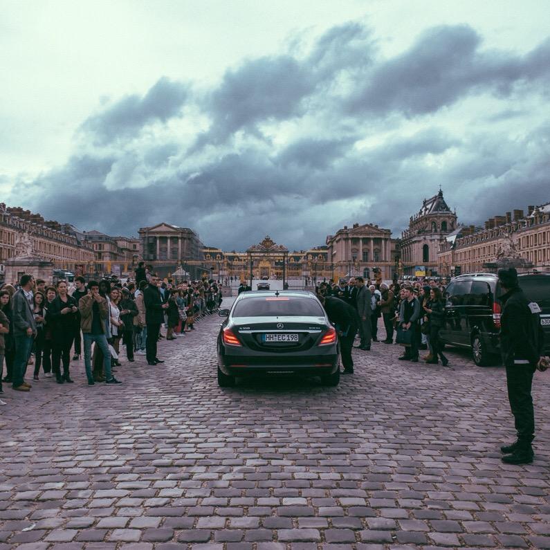 Pulling up to Versailles a year ago http://t.co/9dGgXkwIQr