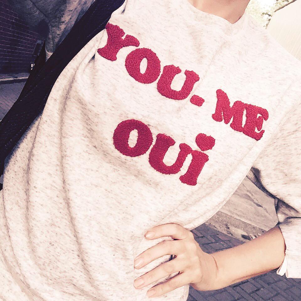 YOU-ME-OUI!!! Great day at rehearsals. Love my team!!! ❤️???????? http://t.co/We6c5VouNY