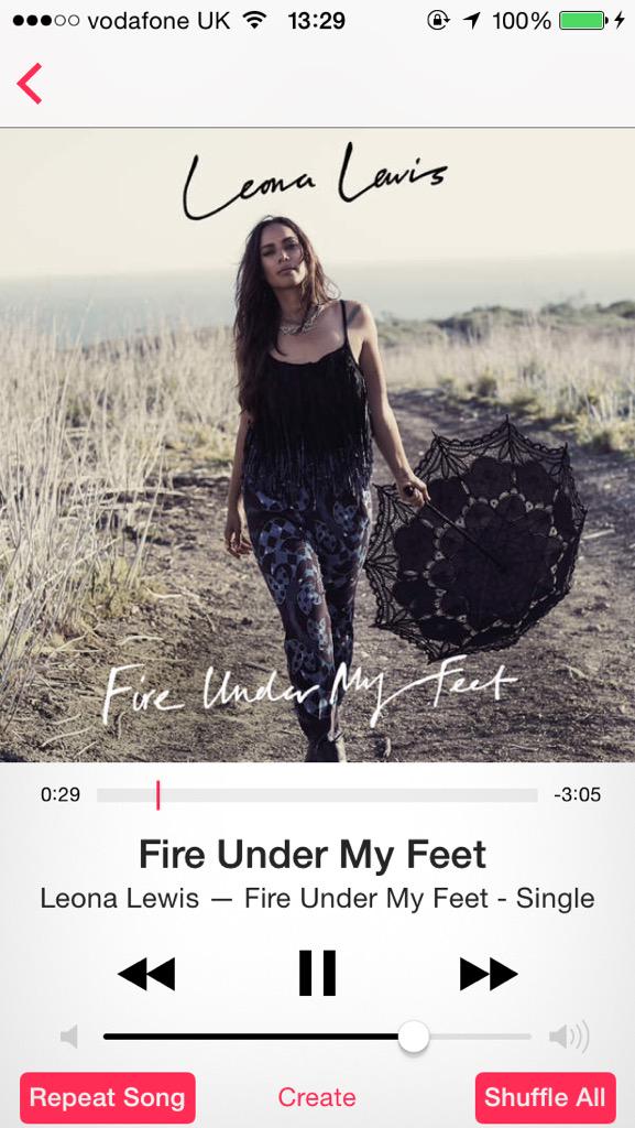 RT @rudeeeboyy: @leonalewis constant repeat! Let's empower each other to do better things! #FireUnderMyFeet http://t.co/ru1hoVmxHU