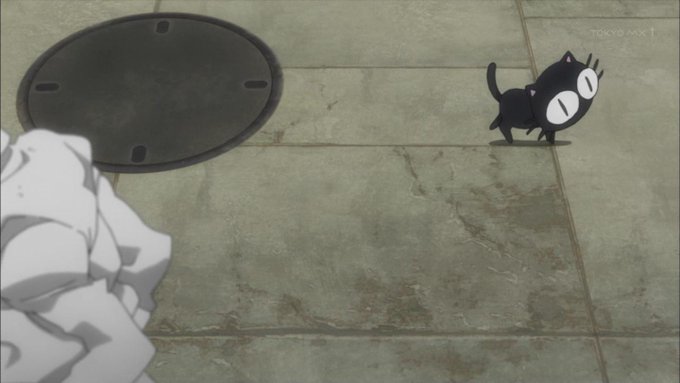 トライガンの黒猫様 #kekkai_anime 
