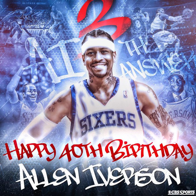 Allen Iverson’s Birthday Celebration | HappyBday.to