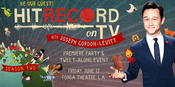 RT @kcrw: ???? 24 hour Givaway Alert ????
Attend the Season 2 premiere of #HitRecordOnTV on @pivot. 
Details: http://t.co/bw1Q3aHFkC http://t.co/…