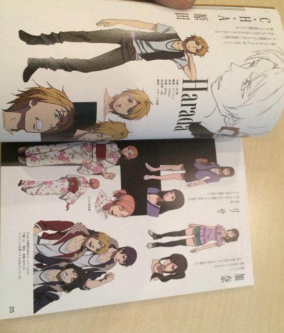 【BD】続いて、完全限定生産版の中に収録されるライナーノーツ。今回は中身も少しだけご紹介。写真は、6話のキャラ設定と原画 【BD】続いて、完全限定生産版の中に収録されるライナーノーツ。今回は中身も少しだけご紹介。写真は、6話のキャラ設定と原画