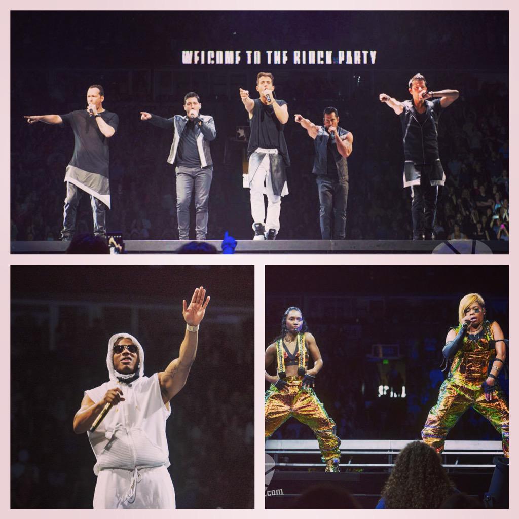 RT @BrdgstoneArena: #tbt to when @Nelly_Mo @OfficialTLC and @NKOTB brought the house down last night at #TheMainEvent!!! http://t.co/cqCdSm…