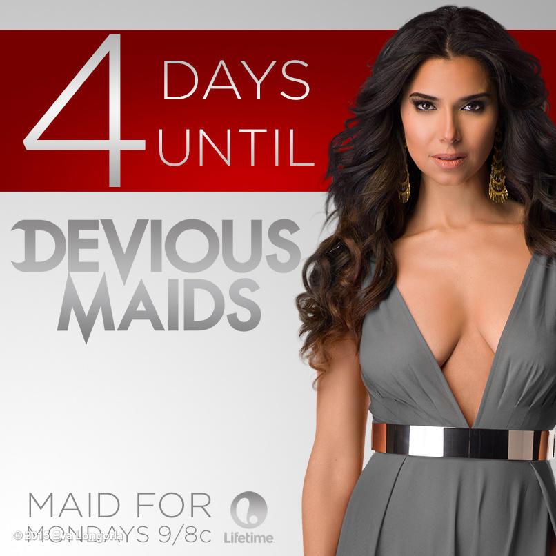 #DeviousMaids premiere is MONDAY 6/1 on @lifetimetv! Make sure to tune in! http://t.co/i7kdBHS3f3