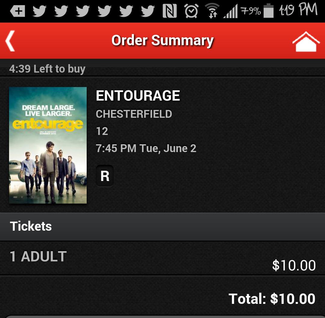 RT @AnnJJ2006: @adriangrenier #EntourageMovie #Entourage my ticket! ????????❤???? http://t.co/4ODI2IuHAC