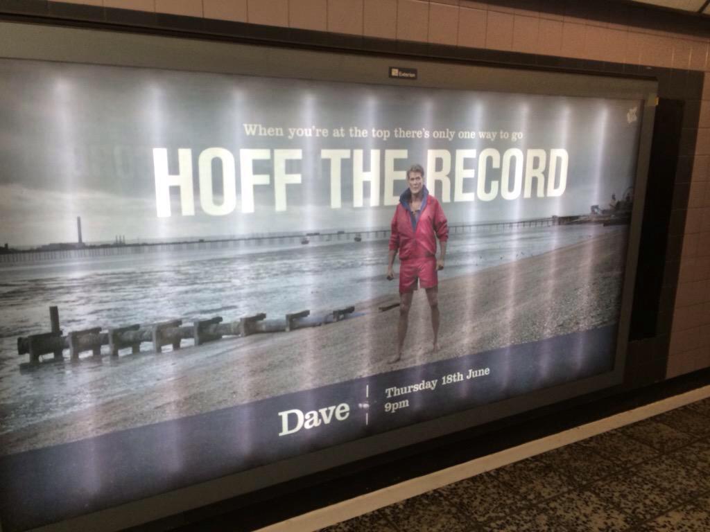 RT @UKTV_Press: And so it begins. #HoffTheRecord posters popping up everywhere. @Join_Dave Thurs 18 June @ 9pm with @DavidHasselhoff. http:…