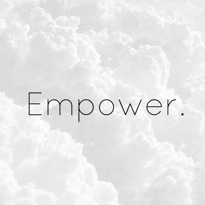 Today marks the start of what I'm calling #empowermonth and I'm asking all of you to join me in spreading the word. http://t.co/t3uzNQDteX