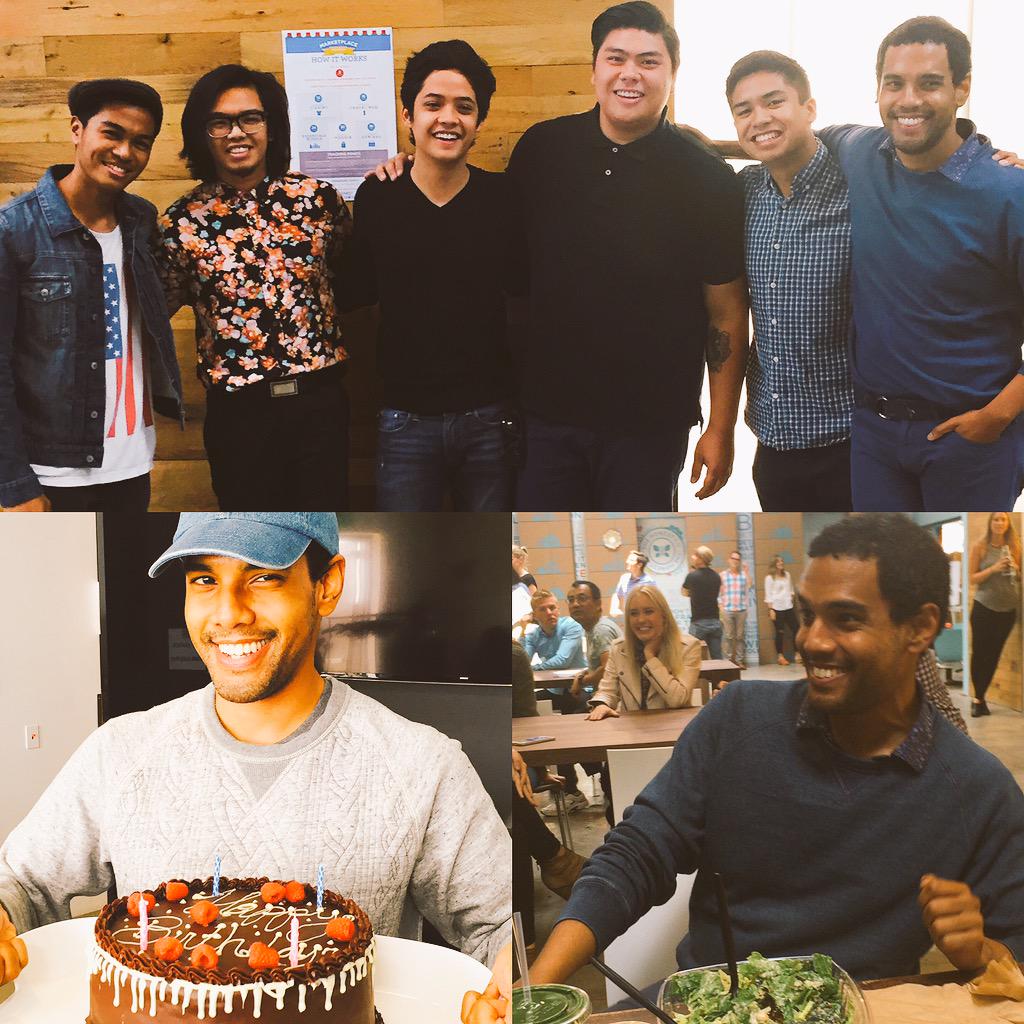 What do you do when one of your #bffs has a bday At work- hire @TheFilharmonic #happybirthday @JamilVMoen 