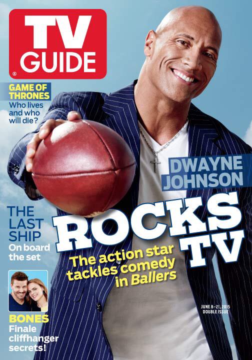 My first mainstream mag cover was @TVGuideMagazine in 1999. Cool to come back where it all started. #BALLERS @HBO http://t.co/hVHk6YtCoZ