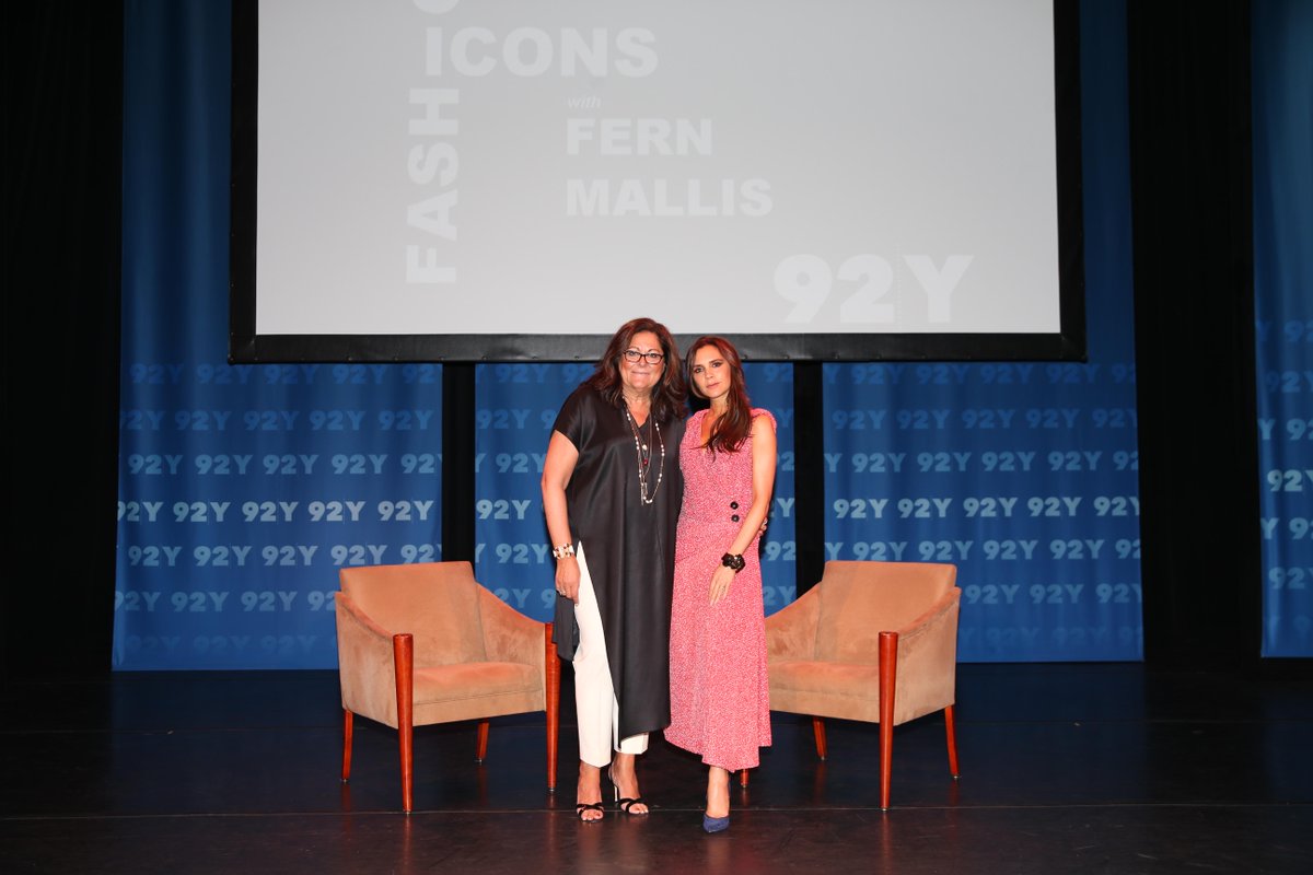 Thank u @FernMallis. Interesting talk at @92Y x vb #FashionIcons http://t.co/x0tBgJiNPG