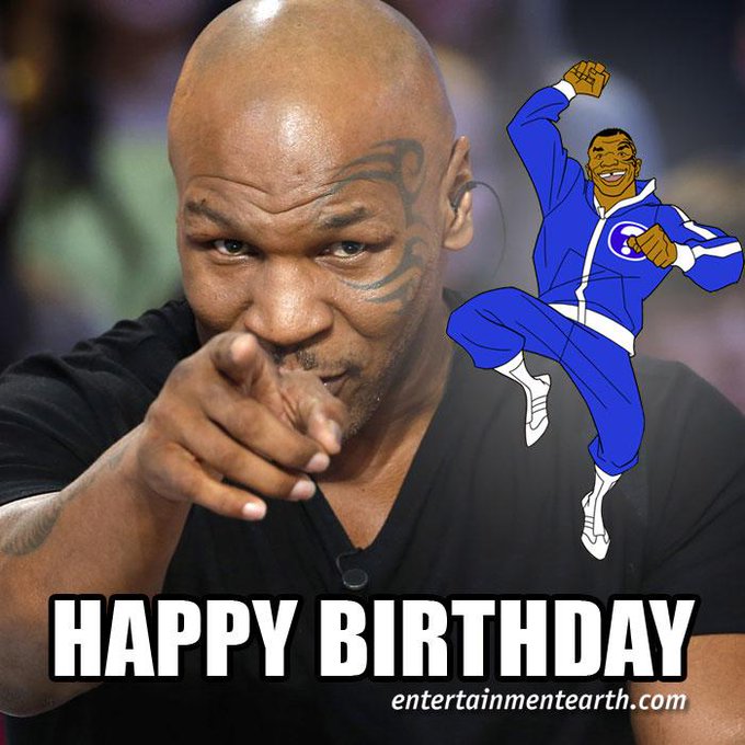 Mike Tyson's Birthday Celebration HappyBday.to