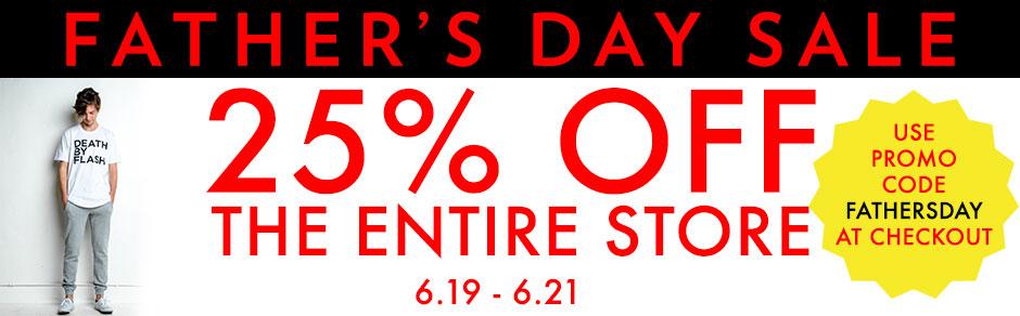 RT @JaredLetoMerch: Do you have a gift yet? Get 25% off of everything in store during our Fathers Day Sale event! http://t.co/M033abFj7k ht…